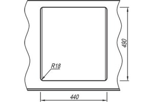 Мойка кухонная Florentina Липси 460 черный - 3