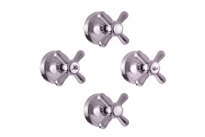 Смеситель для ванны с душем Rav Slezak Morava retro хром