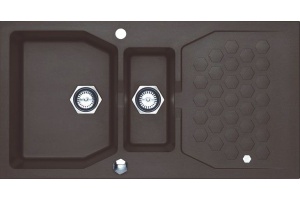 Мойка кухонная Alveus Sensual Granital 70 chocolate