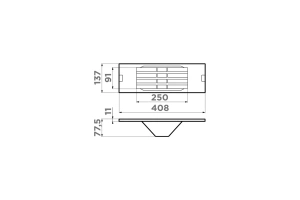 Сушка-подставка для тарелок Omoikiri черный, матовый (4999045) - 2