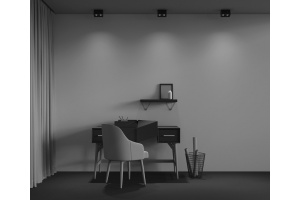 Накладной светильник Maytoni Alfa LED C065CL-02-L12W3K-B - 3