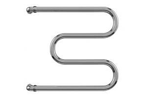 Водяной полотенцесушитель Terminus M-образный 600x600 Хром