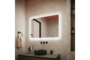 Зеркало Sancos City 100х70 с подсветкой - 2