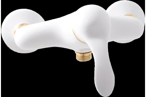 Смеситель для душа Rav Slezak Labe белый - золото