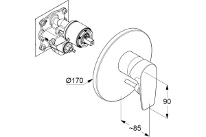 Kludi Pure&solid (346500575) - 2