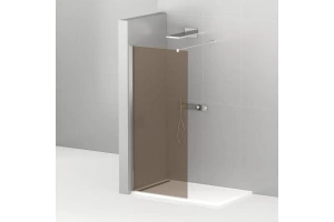 Душевая перегородка Cezares Liberta 90 хром (LIBERTA-L-1-90-120-BR-Cr)