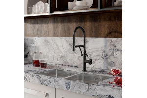 Смеситель для кухни с гибким изливом - 2