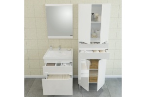 Мебель для ванной СанТа Лондон 60 напольная - 3