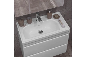 Тумба с раковиной Opadiris Фреш 70 белый - 2