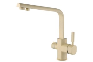 Смеситель Kaiser Decor 40144-6 для кухонной мойки, песочный желтый