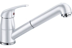 Смеситель для кухонной мойки Blanco Daras белый (524193)