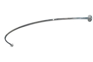 Карниз для ванны 160х97 см Aquatek Бетта KARN-0000002, хром