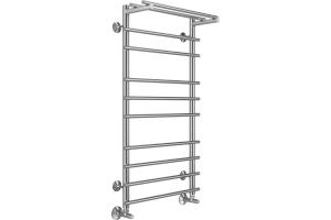 Водяной полотенцесушитель Terminus Ватра П10 500х1000 с полкой Хром - 2