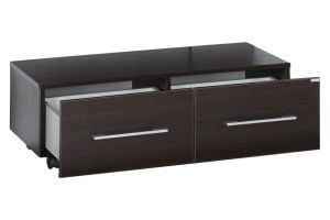 Тумба Aquanet Нота 100 подкатная венге - 2