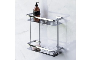 Полка AM.PM Sense L A7453200 2-ярусная, хром