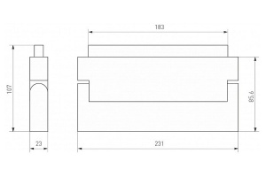 Трековый светодиодный светильник Arlight Mag-Orient-Flat-Fold-S230-12W Warm3000 035859(1) - 3