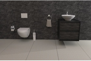 Система инсталляции для унитазов Berges Wasserhaus Novum с кнопкой смыва, белая 040214 - 2