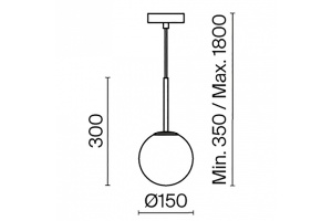Подвесной светильник Maytoni Basic form MOD321PL-01W - 3