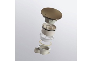 Сифон QYD-01 бронза Ø 90 мм