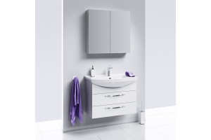 Мебель для ванной Aqwella Allegro 75 с 2 ящиками