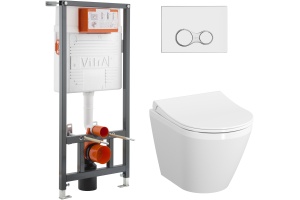 Инсталляция с унитазом VitrA Mia Round 9856B003-7200