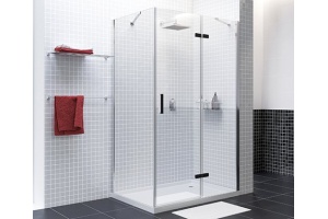 Душевой уголок Wasserkraft Aller 10H07RB black matt, 120x90 см - 3
