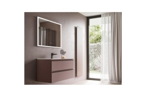 Зеркало Esbano 80х80 белый (ESMI3682TD) - 2