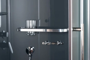 Душевая кабина Esbano 90х90 хром (ESKG90CRB) - 3