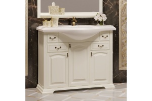 Тумба для комплекта Opadiris Риспекто 100 слоновая кость