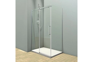 Душевой уголок Veconi Rovigo RV-070 160x90 профиль хром (RV071-16090PR-01-19C4) - 2