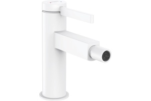 Смеситель для биде Hansgrohe Finoris белый матовый
