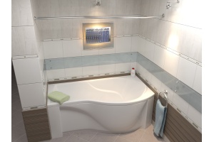 Акриловая ванна Bas Капри 170x94.5 R - 3