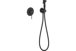 Гигиенический душ Timo Saona со смесителем, черный 2389/03SM