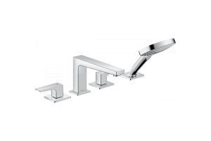 Смеситель Hansgrohe Metropol на край ванны, на 4 отверстия, хром 32552000