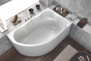 Ванна акриловая Kolpa San Amadis 160х100 L белый - 2