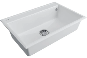 Мойка кухонная Paulmark Stepia 75 белый матовый - 2