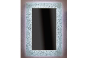 Зеркало Armadi Art NeoArt Aura 60 белое с подсветкой - 3
