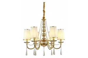 Подвесная люстра LUMINA DECO Fabione LDP 1200-6 F.GD - 2