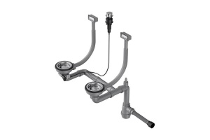 Сифон для кухонной мойки Omoikiri сталь (4956484)