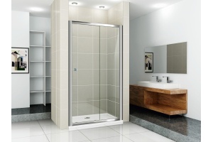 Душевая дверь в нишу Cezares Pratico BF1 120 C Cr - 2