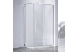 Душевой уголок Vincea Slim-N 110х90 профиль хром стекло прозрачное