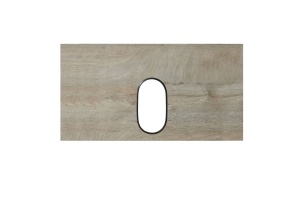 Столешница под раковину Aquaton Лофт Фабрик 80 светлое дерево - 2