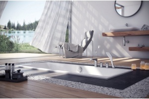 Акриловая ванна Excellent Pryzmat Slim 170x75 - 2