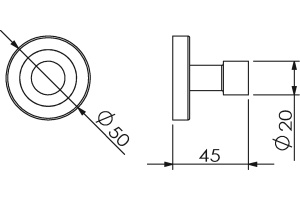 Крючок Langberger Burano 11031A - 2