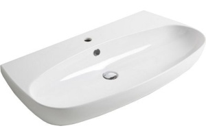 SIMAS Vignoni раковина накладная/подвесная 100*52см , с 1 отв. под смеситель, цвет: белый