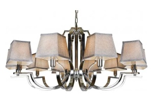 Подвесная люстра iLamp Hilton 6943-10 CR