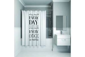 Штора для ванной комнаты IDDIS Basic 200*180см полиэстер (B06P218i11)