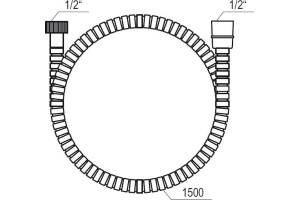 Душевой шланг Ravak  (X07P006) - 3