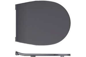 Крышка-сиденье Allen Brau Reality с микролифтом антрацит 