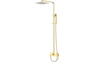 Душевая стойка BelBagno Luce VSCM ORO